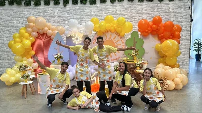 Lá Vem o Sol — ambiente e estrutura (3)